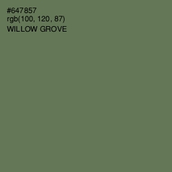 #647857 - Willow Grove Color Image