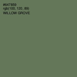 #647859 - Willow Grove Color Image