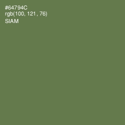 #64794C - Siam Color Image