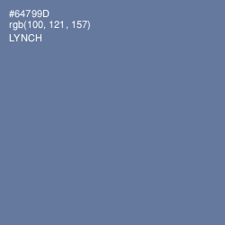 #64799D - Lynch Color Image