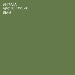 #647A4A - Siam Color Image