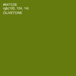 #647C0E - Olivetone Color Image