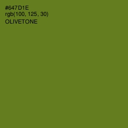 #647D1E - Olivetone Color Image