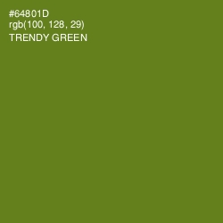 #64801D - Trendy Green Color Image