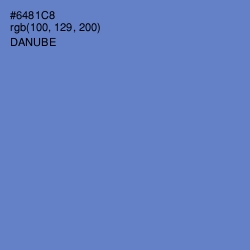 #6481C8 - Danube Color Image