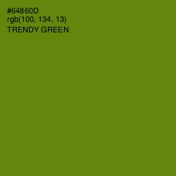 #64860D - Trendy Green Color Image