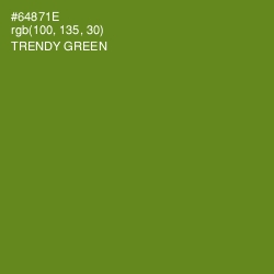 #64871E - Trendy Green Color Image