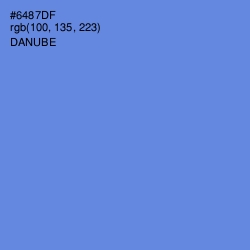 #6487DF - Danube Color Image