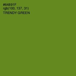 #64891F - Trendy Green Color Image