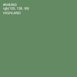 #648A63 - Highland Color Image