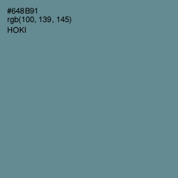 #648B91 - Hoki Color Image