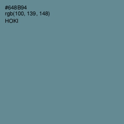 #648B94 - Hoki Color Image