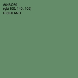 #648C69 - Highland Color Image