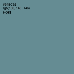 #648C92 - Hoki Color Image