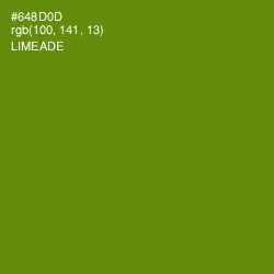 #648D0D - Limeade Color Image