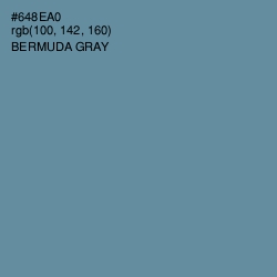 #648EA0 - Bermuda Gray Color Image