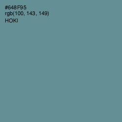 #648F95 - Hoki Color Image