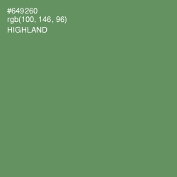 #649260 - Highland Color Image