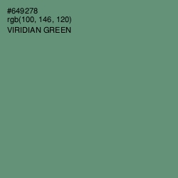 #649278 - Viridian Green Color Image