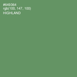 #649364 - Highland Color Image