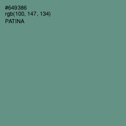 #649386 - Patina Color Image
