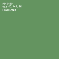 #649460 - Highland Color Image