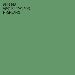 #64986A - Highland Color Image