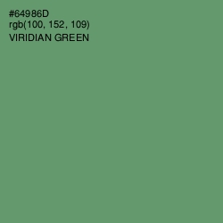 #64986D - Viridian Green Color Image
