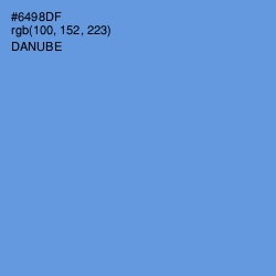 #6498DF - Danube Color Image