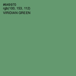 #649970 - Viridian Green Color Image