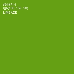 #649F14 - Limeade Color Image