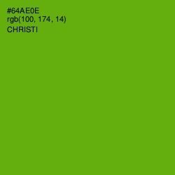 #64AE0E - Christi Color Image