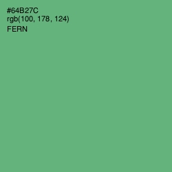 #64B27C - Fern Color Image
