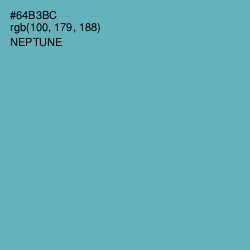 #64B3BC - Neptune Color Image