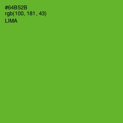 #64B52B - Lima Color Image