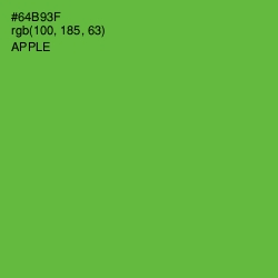 #64B93F - Apple Color Image