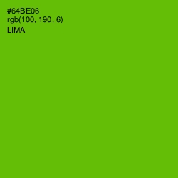 #64BE06 - Lima Color Image
