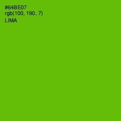 #64BE07 - Lima Color Image