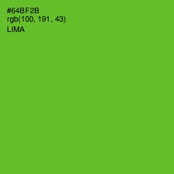 #64BF2B - Lima Color Image