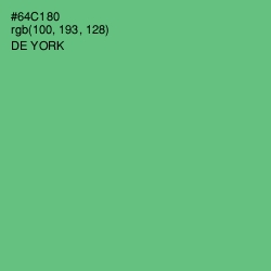 #64C180 - De York Color Image