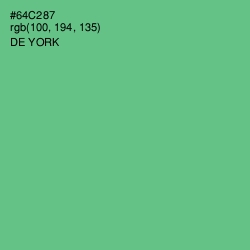 #64C287 - De York Color Image