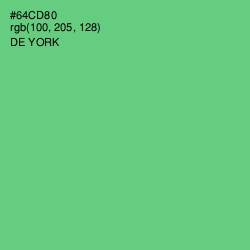 #64CD80 - De York Color Image