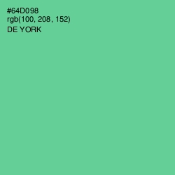 #64D098 - De York Color Image