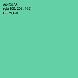 #64D0A5 - De York Color Image