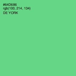 #64D686 - De York Color Image