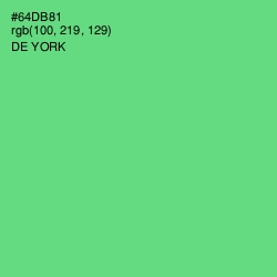 #64DB81 - De York Color Image