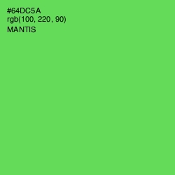 #64DC5A - Mantis Color Image