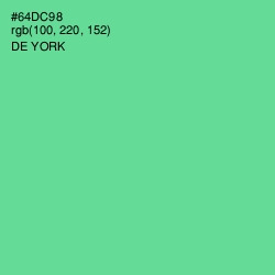 #64DC98 - De York Color Image