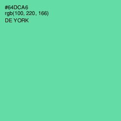 #64DCA6 - De York Color Image