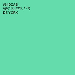 #64DCAB - De York Color Image